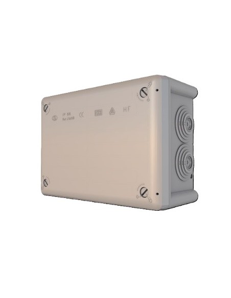 Caja Estanca con conos 102x152x65mm. Cerrada