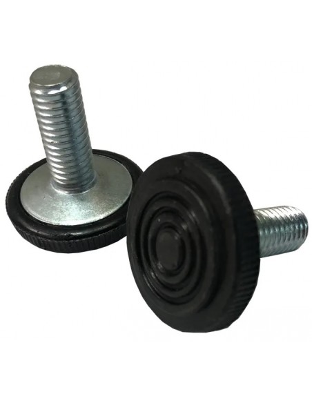 Kit de 4 patas rack murales M10 Negro