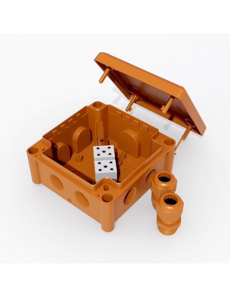 Caja Resistente al Fuego E90 102x102x55 (16mm)