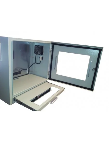 Armario IP54 para monitor con bandeja extraible