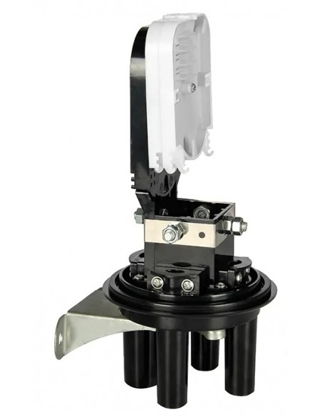 Caja empalme tipo Torpedo IP-68 para 48 fibras