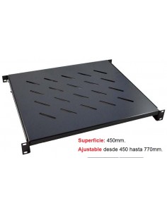 Bandeja Fijación a 4 Perfiles 1U 19" 214.0115.4PSA60