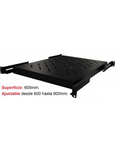 Bandeja Fijación a 4 Perfiles 1U 19" 214.0115.4PSA80