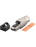 Conector RJ45 macho CAT8.1 Blindado Sin Herramientas