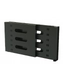 Bastidor mural 19" 6U/4U Negro PLEGADO