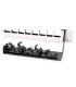 Patchpanel 19" 1U 24 Huecos KEYSTONE Apantallado con Bandeja y Fijació