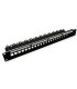 Patchpanel 19" 1U 24 Huecos KEYSTONE Apantallado con Bandeja y Fijació