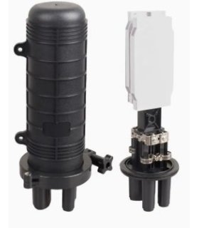 Caja empalme tipo Torpedo IP-68 para 48 fibras