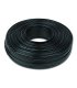 Cable plano telefónico 2 hilos (bobina 100mts) Negro