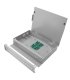 Caja fibra óptica metálica 16 fibras SC/ST Simplex ó 16 LC Dúplex