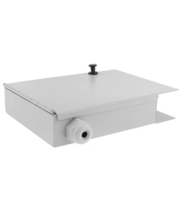Caja fibra óptica metálica 4 conectores SC Simplex
