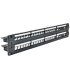 Patchpanel 19" 2U 48 Huecos KEYSTONE Apantallado con Bandeja